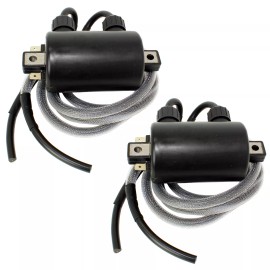 Caltric 2-Pack Double Line Ignition Coil for Kawasaki VN1500 Vulcan 1500 1996-1999