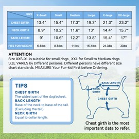 Gauzi 2 Pack Cat Dog Summer Clothes Sun Shirt Shirts Cooling Vest for Small Size Sized Dogs Cats (Medium)