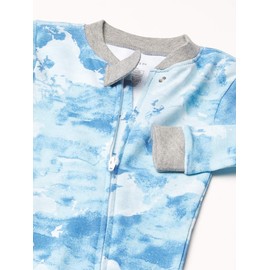 HonestBaby Baby Organic Cotton Snug-fit Footed Pajamas