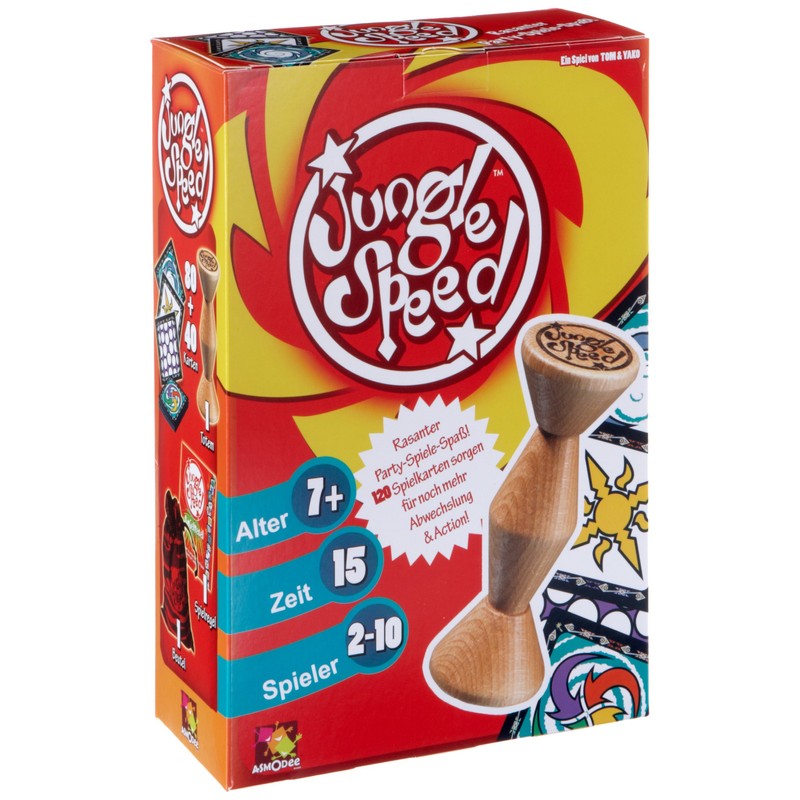 Asmodee 001275 001275-JUngle Speed Big Box