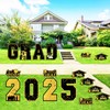 14Pcs Large Graduation Decorations 2025 Yard Signs, Class of 2025