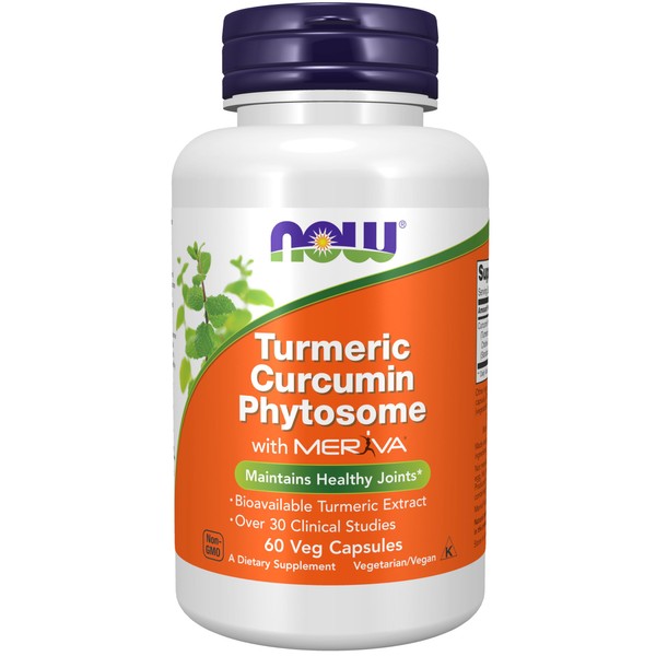 NOW Foods NOW Foods Supplements, Curcumin Phytosome, Bio-Enhanced Turmeric Extract,