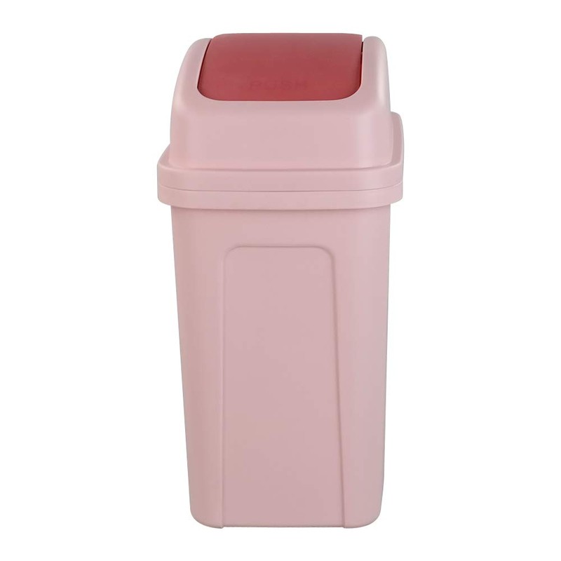 Asking Bote de basura pequeño de 1.8 galones con tapa