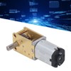 DC 12V Worm Gear Motor Low Speed Single Shaft Micro