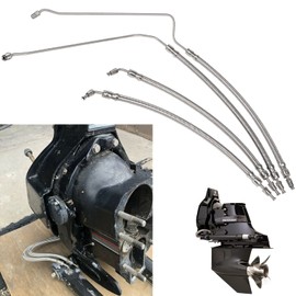 New Trim Tilt hydraulic Ram Cylinder hose kit Fit for Mercruiser Alpha One 15-9/16", BravoI, II, III, X, XR, XZ, 9B-104 & 9B-121 Trim Cylinders Replacement for 32-99904Q 32-864589 32-864588