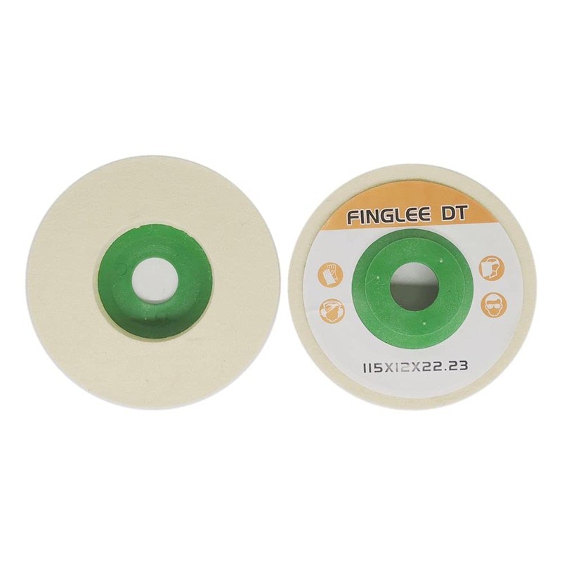 FINGLEE DT 115 mm Angle Grinder Wool Buffing Disc Flex