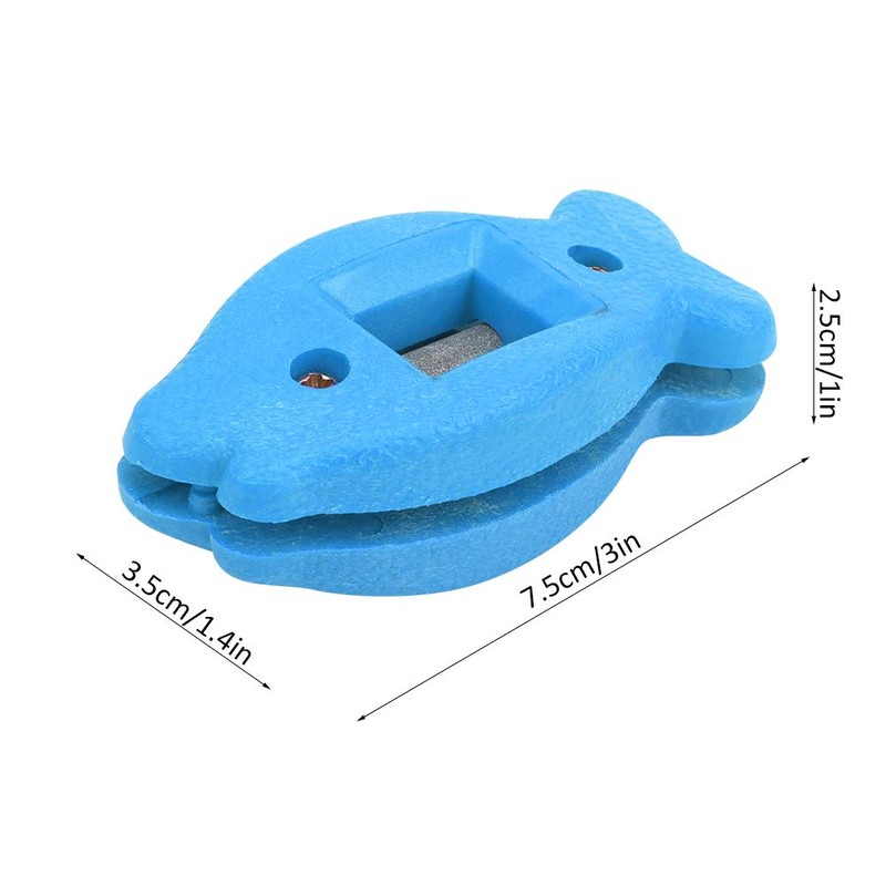 Pissente Ice Skate Blade Sharpener, Hockey Skate Sharpener, Manual Ice