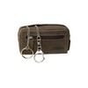 343 Key Pouch, Vintage Natural Dark Brown