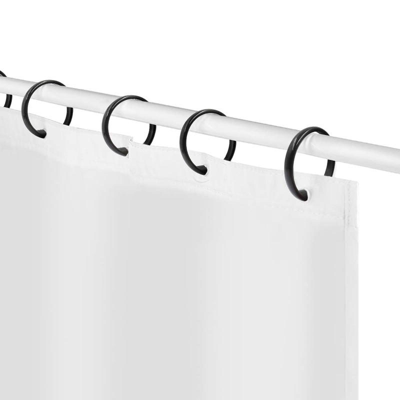 Shower Curtain Rings Plastic Curtain O Rings Hook Hanger Bath