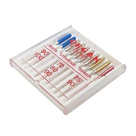YEQIN 10pcs Organ Needles, Domestic Sewing Machine Needles Jeans, Universal & Stretch Combi Pack
