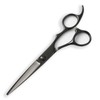 DEEDS GTZB-60 Black Titanium 3D Handle Scissor (6.0")
