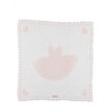 Barefoot Dreams CozyChic Scalloped Receiving Blanket - Pink & Tutu,30"