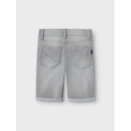 Name It Boys' Denim Shorts, Medium Grey Denim