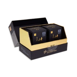 Korean Black Ginseng Extract 100g 100% Natural – Box 2 Bottles 50g - for 3 Months - High Content of saponins 80mg/g - Ginsenosides Rg1, Rb1, Rg3 > 6 mg/g. Reinforced in ginsenosides Rg3, Rg5 and Rk1.