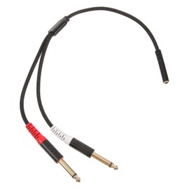 LABRIMP Audio Adapter Cable Headphones Jack Male Cord Dual Plug Stereo Aux Headphone Adapter Audio Cable Audio HiFi Cable Adaptor Headset Splitter Audio Splitters Cable Splitter Plastic