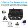 Car Chargers 100W High Power Charging Adapter 3-Socket Power Splitter