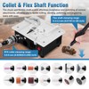 MXBAOHENG Updated Mini Multifunctional Table Saw with Cutting & Sanding