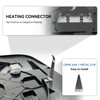 Aritoxy Right Heated Mirror Glass Fit for Chevy Malibu 2016