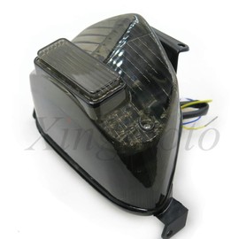 HASkulle Motorcycle Smoke Led Tail Light Brake Light with Integrated Turn Signals Indicators for Suzuki 2001-2003 GSX-R600/ 2000-2003 for Suzuki GSX-R750/ 2001-2002 for Suzuki GSXR 1000