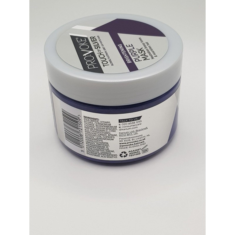 Provoke Touch of Silver Brightening Purple Mask, 300 ml