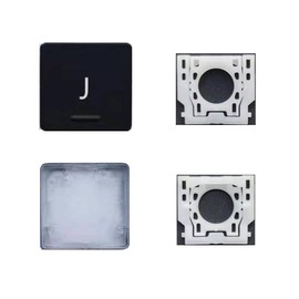 Replacement Individual J Key Cap and Hinges are Applicable for Surface Pro 4/5/6/7 1724 1796 1807 1866 (Black) Keyboard to Replace The J Key Cap and Hinge