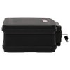 vidaXL Black Safe Box - Fireproof and Waterproof Polypropylene Safety