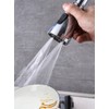 Swivel Universal Faucet Extender Swivel Head Metal Attachment Rotatable Faucet