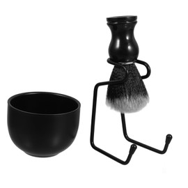 FOMIYES Manual Shaving Kit Set Shaving Brush Bowl Set Barbershop Brush for Men