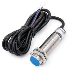 Heschen M18 Capacitive Proximity Sensor Switch, Shielded Type, LJC18A3-5-J/DZ, Detector 1-5mm, 90-250VAC 400mA, Normally Closed (NC), 2-Wire