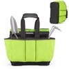 WORKPRO Garden Tool Bag Tote 8-Pocket Heavy Duty Caddy w/Waterproof