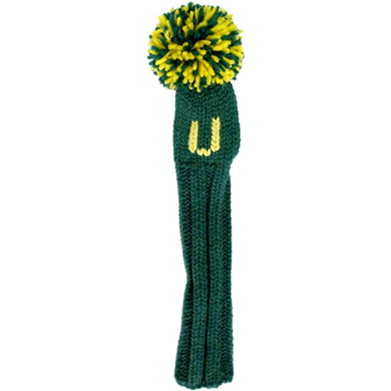 Jan Craig(ジャンクレイグ) ヘッドカバー ハンドメイド ヘッドカバー ユーティリティ用 Kelly/Yellow(Masters) 2017JCKYU サイズ:全長14インチ(POMは除く)、POM幅5インチ(横幅)