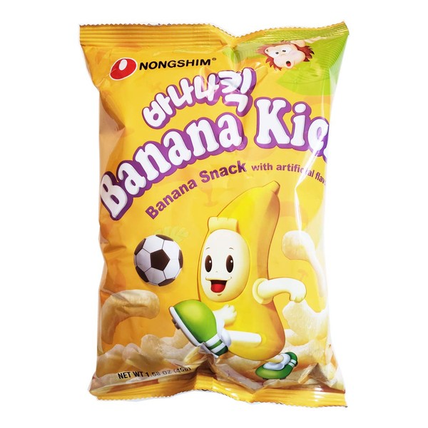 Nongshim Banana Kick, 1.58 oz (Pack of 4)
