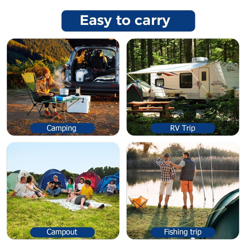 Hillhub Accessories Carry Bag for Portable Water Heater, Waterproof &