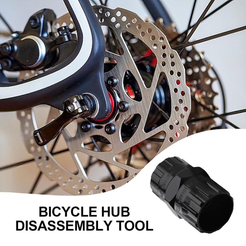 SIXHAOBU Sprocket Puller, 2-in-1 Bicycle Tool, Sprocket Puller for Sprocket