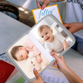 AOKWAWALIY Baby Album - My First Photo Album for Dinosaur Picture Album, Baby Cloth Photo Book, Child Commemorate Decorate PVC