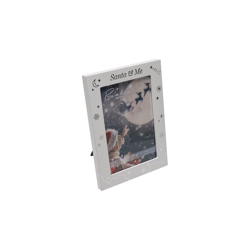 Baby's 1st Christmas Santa and Me Photo Frame 4' x