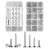 FandWay M2 M2.3 M2.6 M3 Tapping Screws Set, 760 Pieces