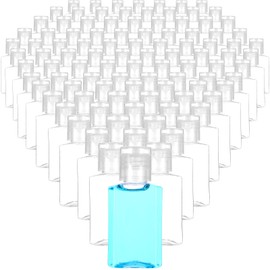 120 Pcs Travel Bottles for Toiletries, 1 oz/30 ml Travel Bottles, Hand Sanitizer Bottle Mini Clear Bottles with Flip Caps, Travel Size Containers Leak Proof Squeeze Bottles for Toiletries, Shampoo
