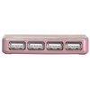 Hama "EMERGING" USB HUB 1:4, Pearl Pink