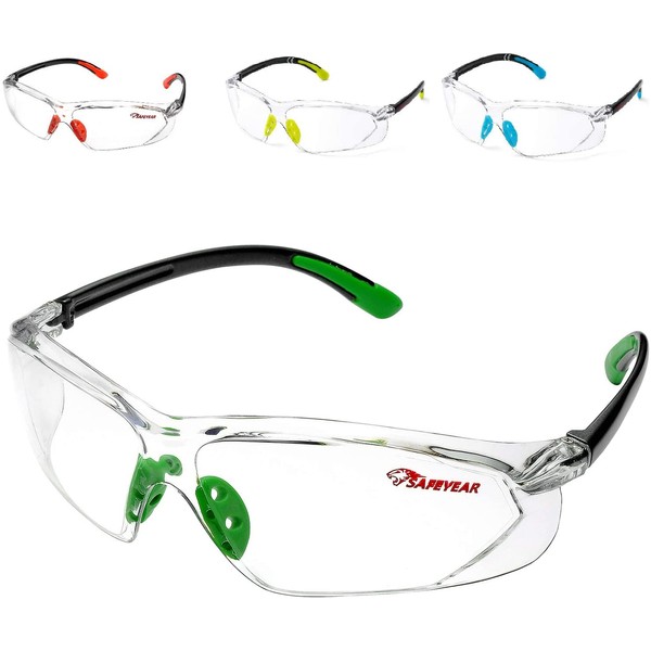 Anti Fog Z87 Safety Glasses for Men & Women Protective Eyewear Lab Work Glasses