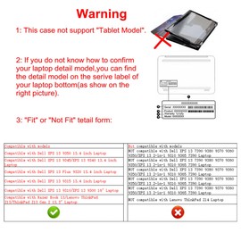 Alapmk Protective Cover Case for Dell XPS 13 9350/XPS 13 9345/XPS 13 9340/XPS 13 Plus 9320/XPS 13 9315/XPS 13 9310/XPS 13 9300 13.4" Laptop(Not Fit XPS 13 9380 9370/XPS 13 2-in-1 9310),Red