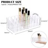 ELLDOO Rollerball Perfume Organizer, 24 Spaces Clear Acrylic Perfume Storage