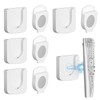5Pcs Remote Control Holder Wall Mounted, Magnetic Wall Mounted Remote