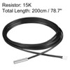 sourcing map 15K NTC Thermistor Probe 78.7 Inch Epoxy Sensitive