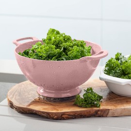 Zeal G210P Colander, Melamine, Rose Pink