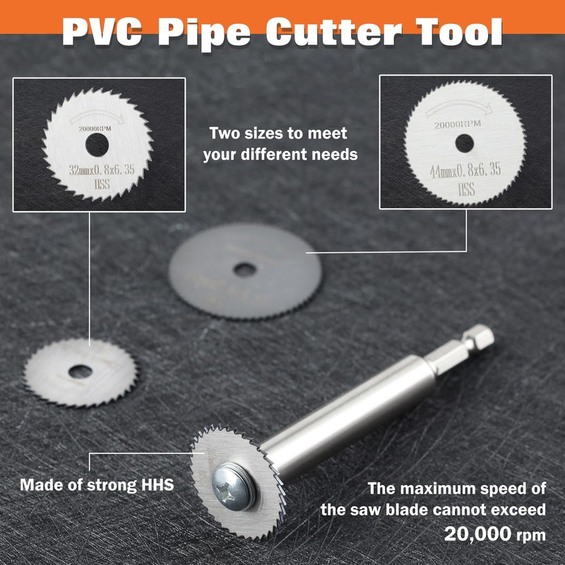 LEONTOOL Pipe Inside Cutter, Pipe Cutter, Slitter Blade, Circular Saw
