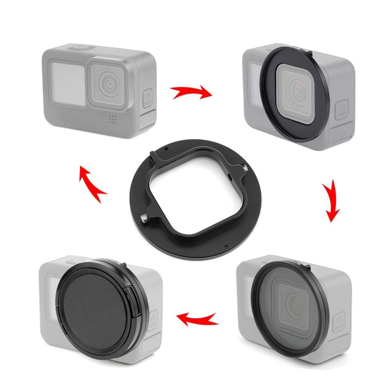 PULUZ 52mm CPL+ UV filter compatible with GoPro Hero11 Black