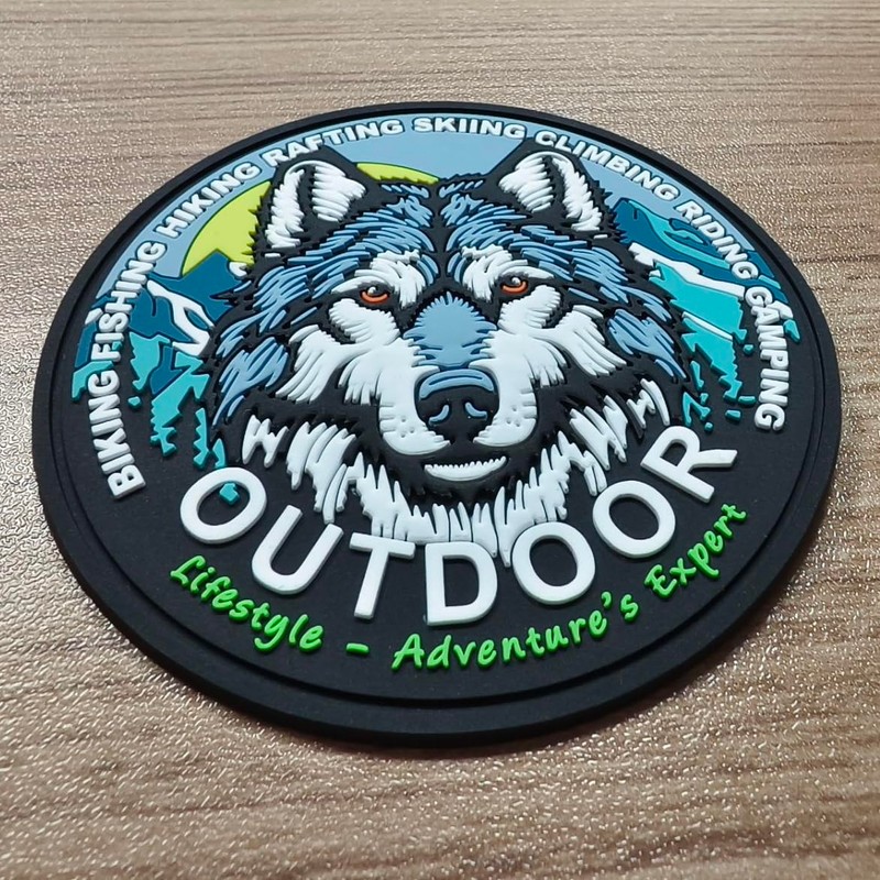outdoor Adventure | Patch 3D PVC Scratch Hook&Loop | Pin