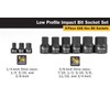 Titan 16140 9-Piece Low Profile Impact SAE Hex Bit Socket