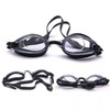 Adult High-Definition Flat Lens Swimming Goggles LF21 Free Size / Purple 10ea